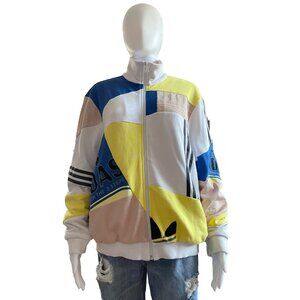 Adidas Originals x Danielle Cathari Colorblock Track Jacket Vintage 1972 Style